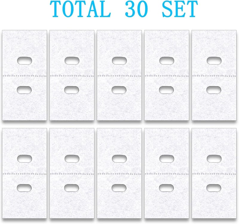 FLYIEE 30 Sets (60 Pcs) Vertical Blinds Replacement Slats Panels, Vertical Blind Repair Tabs Kit, Clear Apartment Blinds Replacement Fixers, Horizontal Blinds Replacement Parts - Image 3